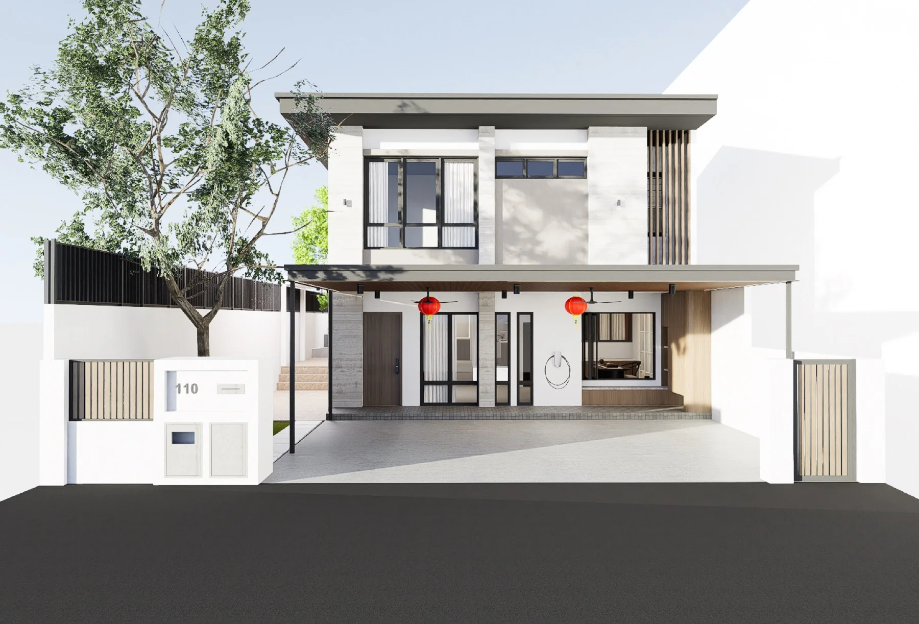 110 Taman Desa design visualisation