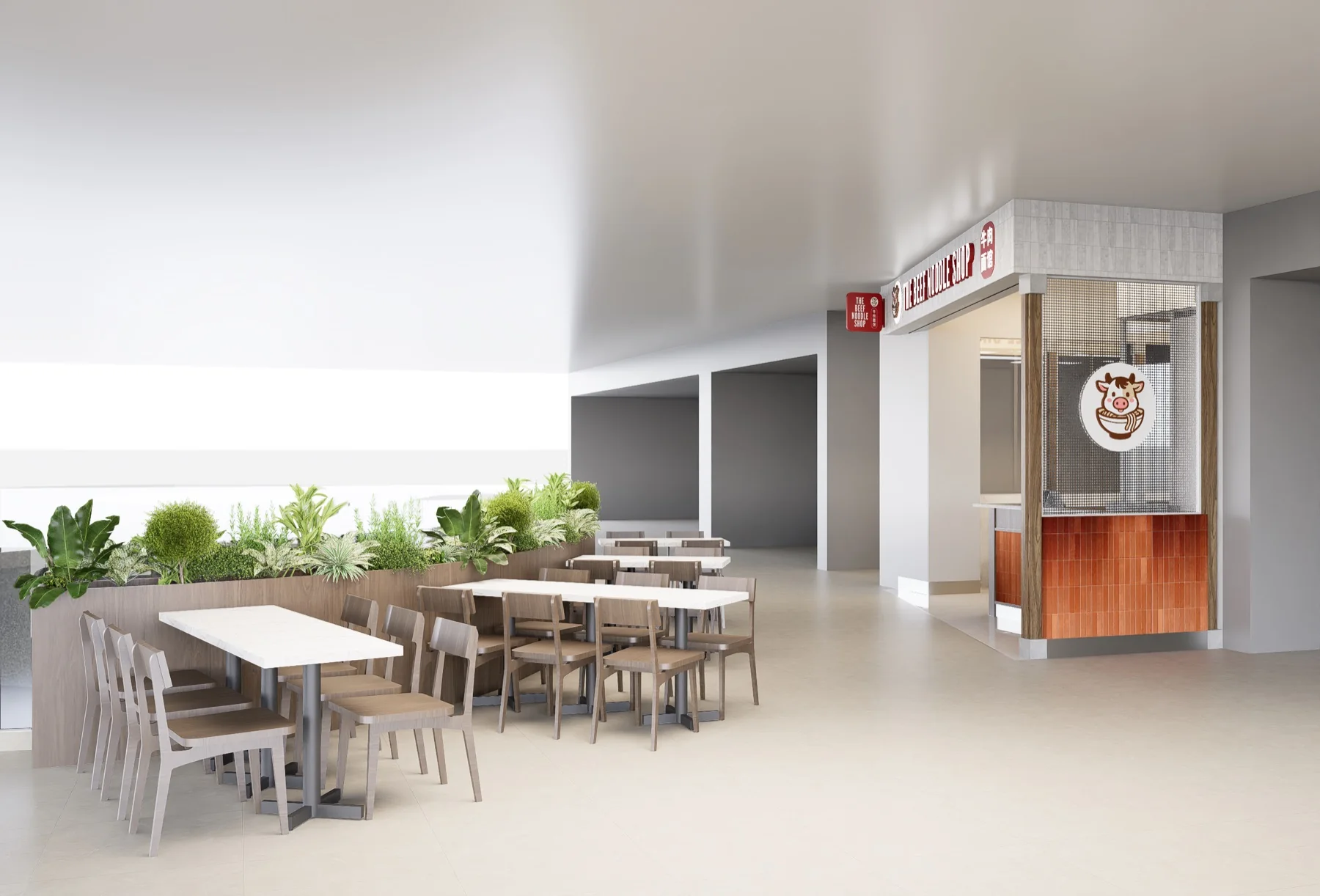 The Beef Noodle Shop design visualisation view 4